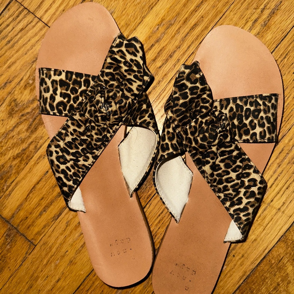 Leopard Print Women's Sandals